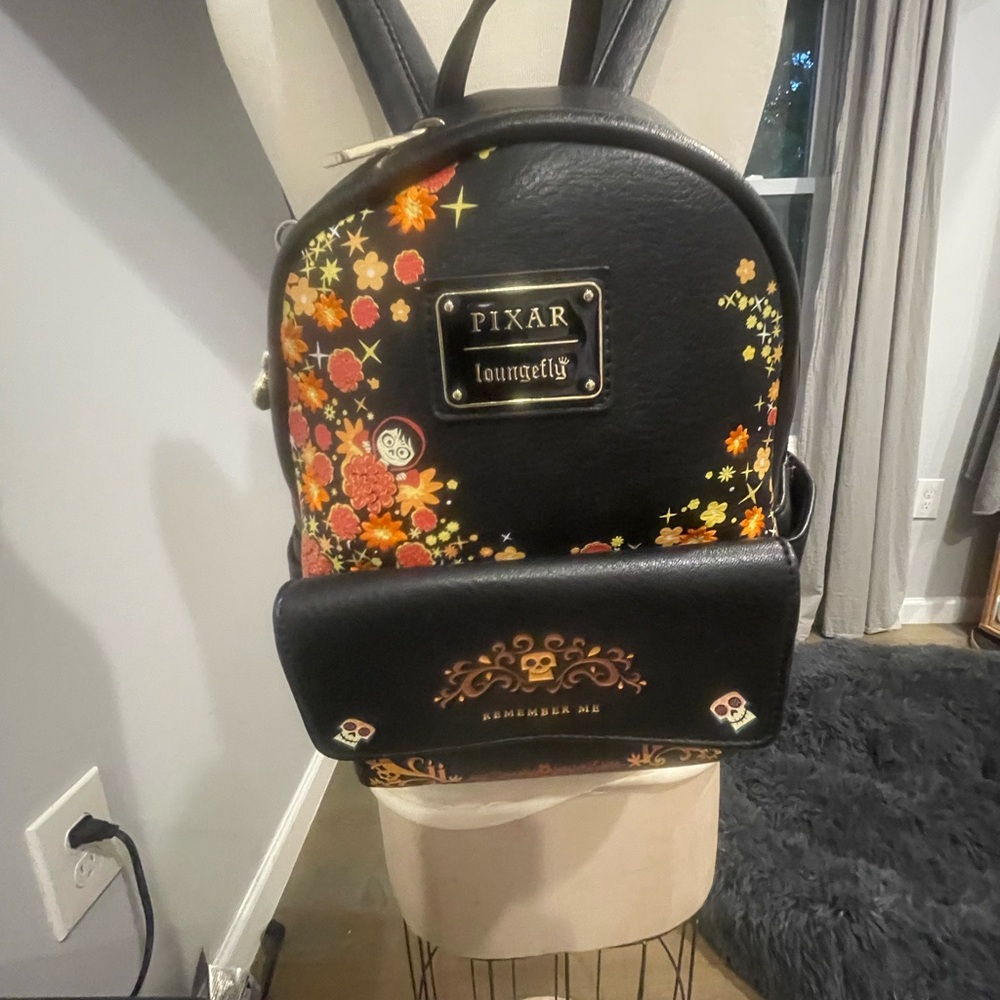 Loungefly Pixar Coco Remember Me backpack